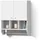 livinity Livinity® Badschrank, Fucino, Weiß, 59 x 70.5 cm