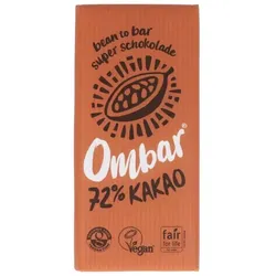Ombar Schokolade 72% Kakao bio