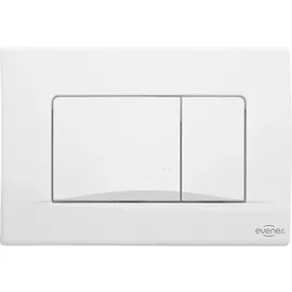 Evenes Betätigungsplatte Ecko weiß, zu WC 189