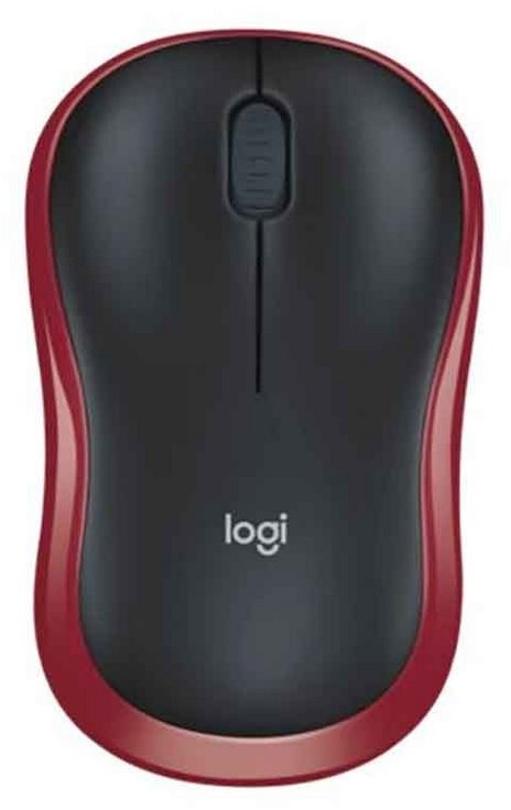 Preisvergleich Produktbild Logitech M185 kabellose Maus rot Maus