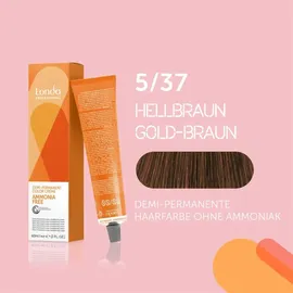 Londa Professional Demi-Permanent Color Creme 5/37 hellbraun gold-braun 60 ml