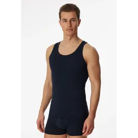 SCHIESSER Unterhemd Essentials Feinripp, in navy), | Gr.: 3XL