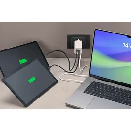 Cellular Line Multipower 100W Kit Ladegerät Universal, Weiß