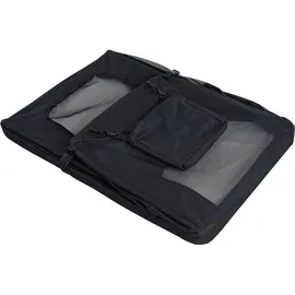 Estexo Hundebox Faltbox XXXL Transporttasche faltbar Tierbox Hunde Schwarz