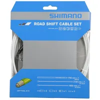 Shimano OPTISLICK Schaltzug-Set Road weiß 2016 Schaltzug/-hülle