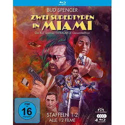 Zwei Supertypen in Miami - Die Bud Spencer EXTRALARGE Gesamtedition (Staffeln 1-2 / Alle 12 Filme)  [4 BRs]