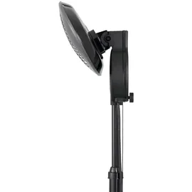 Tepro Stand Heizstrahler mit Quarz-Heizelement Schwarz