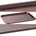 Tablett braun rechteckig 35 27 cm 1 St