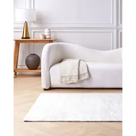 Beliani Teppich Gesi II Hellgrau 140 x 200 cm