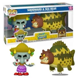 Funko SpongeBob Schwammkopf POP! Vinyl Squidward & Seebär 9 cm