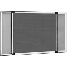 vidaXL Ausziehbarer Insektenschutz für Fenster 193 x 75 cm Weiß