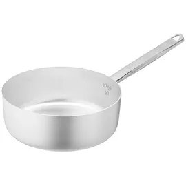pentole agnelli casseruola bassa ø 24 alluminio 1 manico Agnelli Linie Schmortopf 24 cm rund