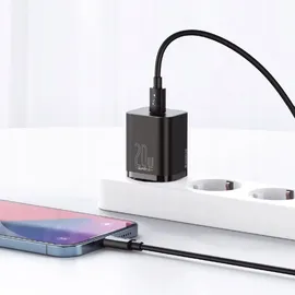 Baseus Super Si 20W Power Adapter (incl. USB-C to Lightning cable)