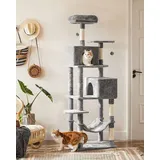 Songmics Feandrea Kratzbaum, hellgrau, ca. B60/H191/T49 cm