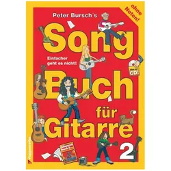Voggenreiter Peter Bursch's Song Buch für Gitarre 2 - Notenbuch