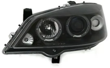Kristall-Scheinwerfer OPEL ASTRA G (98-04) - schwarz