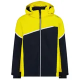 CMP KID Jacket Snaps Hood black blue (N950) 128