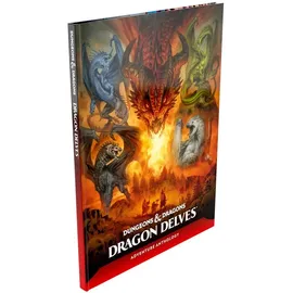 Wizards of the Coast Dungeons & Dragons WOC969982 Dungeons & Dragons 2024 Dragon Delves: An Adventure Anthology englisch
