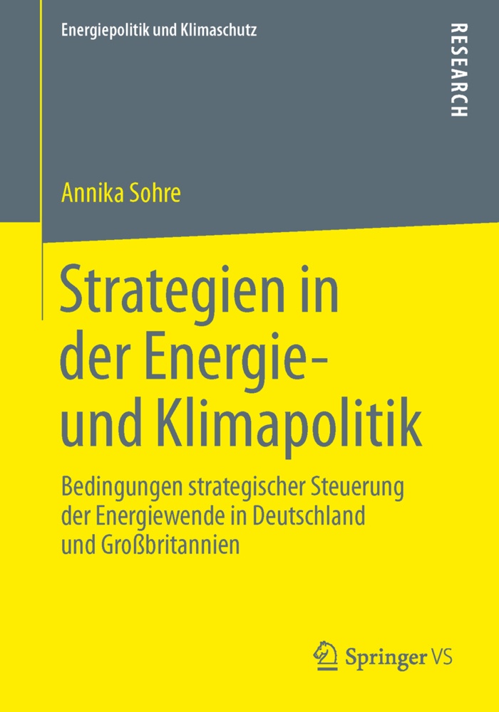 Strategien In Der Energie- Und Klimapolitik - Annika Sohre  Kartoniert (TB)