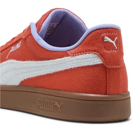 Puma Smash 3.0 Etiqueta Herren Weite E Amarena/Lucite Orange/Grey 46