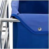Steinberg Systems Wäschewagen - 3 Ablagen & Wäschesack 50 kg - Edelstahl