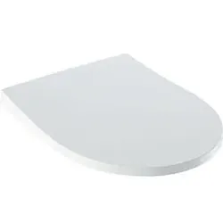 Geberit iCon WC-Sitz 500835011 schmales Design, mit Quick-Release-Scharniere, Absenkautomatik, weiß