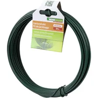 WINDHAGER Gartendraht Blumendraht 20 m x 2 mm grün