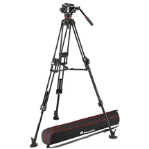 Manfrotto 504X & Alu Fast Twin Tripod