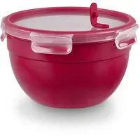 Emsa Frischhaltedose rund rot 2,6 l