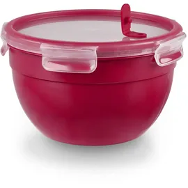 Emsa Frischhaltedose rund rot 2,6 l
