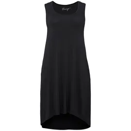 sheego Etuikleid Strandkleid Schwarz 44