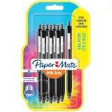 Paper Mate InkJoy 300RT Retractable Kugelschreiber | mittlere Spitze (1,0 mm) | Schwarz | 8 Stück