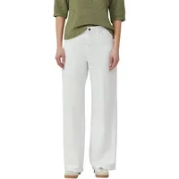 s.Oliver Jeans Suri/Regular Fit/High Rise/Wide Leg / Regular Fit / High Rise / Wide - weiß 40/30