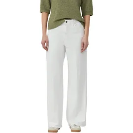 s.Oliver Jeans Suri/Regular Fit/High Rise/Wide Leg / Regular Fit / High Rise / Wide - weiß 40/30
