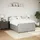 vidaXL Boxspringbett 140 x 200 cm Hellgrau