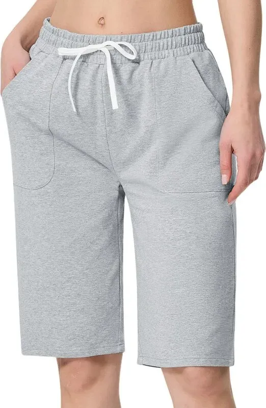 SPECIAL MAGIC Damen-Shorts 0936, Hellgrau, 2XL
