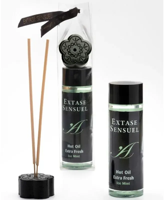 EXTASE SENSUAL - MASSAGEÖL MIT EXTRA FRISCHEM EIS EFFEKT 100 ML