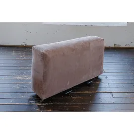 KAWOLA Loveseat MIA Cord 4-tlg. 120 x 80 x 80 cm Braun mit Kissen