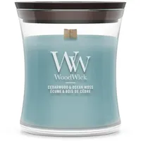 Woodwick Cedarwood & Ocean Moss Duftkerze 85 g