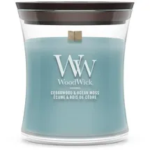 Woodwick Cedarwood & Ocean Moss Duftkerze 85 g
