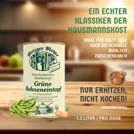 metzger-meyer Fertiggericht Grüne Bohneneintopf mit Schweinefleisch 1,16 kg