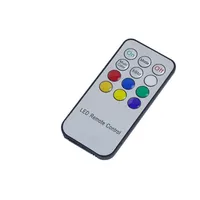 QSPORTPEAK Fernbedienung mit Timer für LED wiederaufladbare Kerze Teelicht (12 Tasten)