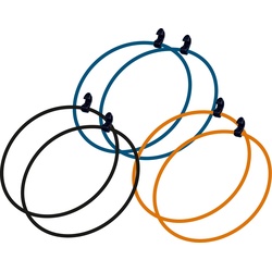 Tatonka Silicone Strap Round 6pcs assorted (001)