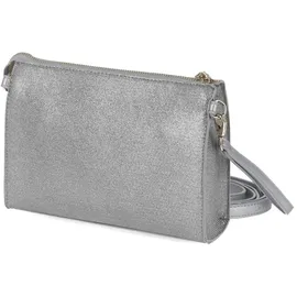 Valentino Chiaia Umhängetasche Polyurethan Silver