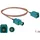 DeLock WLAN-Antennen Anschlusskabel [1x Fakra-Stecker - 1x Fakra-Buchse] 1m