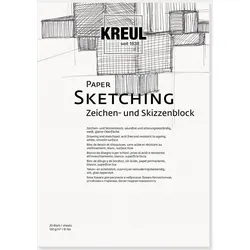 Kreul, Heft + Block, Knstlerblock Paper Sketching, DIN A3, 20 Blatt (A3)