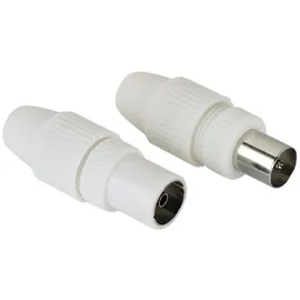 Hama Koax-Set, Stecker/Kupplung, klemmbar 00205212