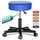 CASARIA Rollhocker Kunstleder Blau