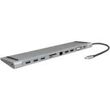 Logilink UA0373 Passend für Marke Universal USB-C® Power Delivery, integrierter Kartenleser