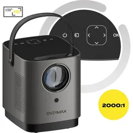 Overmax Multipic 3.6 LED 1080p (1920x1080) Schwarz, Grau